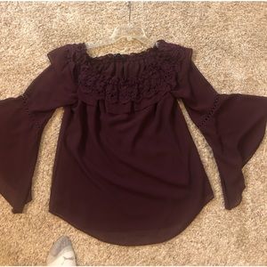 Boho top size medium